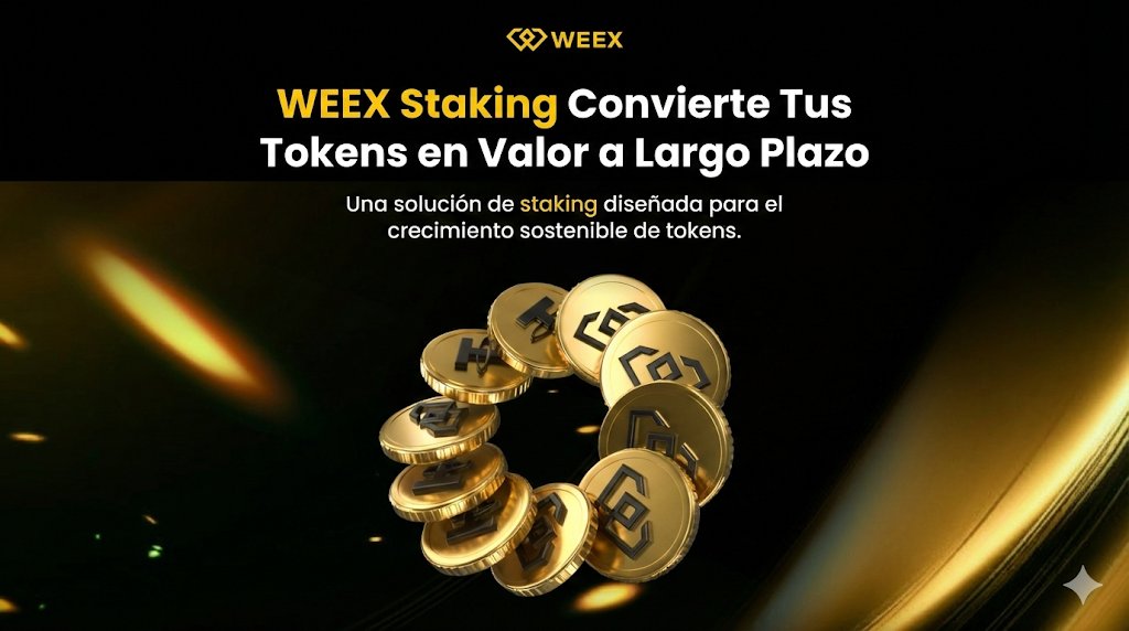 🌱 TUS CRIPTOS ESTÁN DURMIENDO LA SIESTA? 💤

Por qué conformarte solo con hacer #HODL si puedes generar Interés Compuesto? Acabamos de desbloquear la herramienta definitiva de ingresos pasivos.

WEEX Staking ya está EN VIVO. 🚀

✅ Simple: Sin wallets externas ni líos de claves