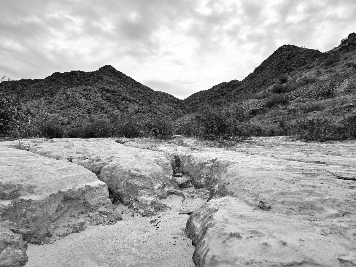 Tiny little itty bitty canyons.