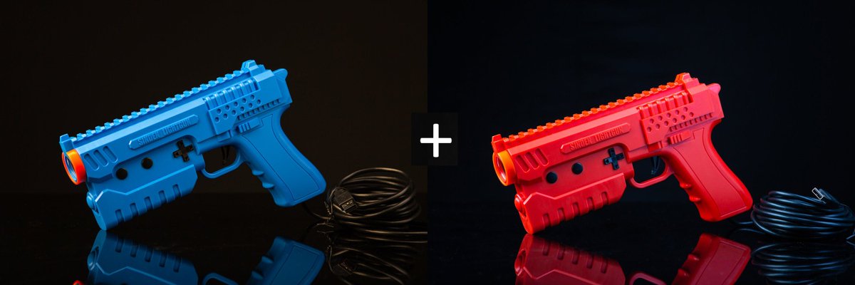 I just received a contribution towards Sinden Lightgun With Recoil - 2 Pack | Blue - Red from flamewh33l via Throne. Thank you! throne.com/johnnybaghead #Wishlist #throne
