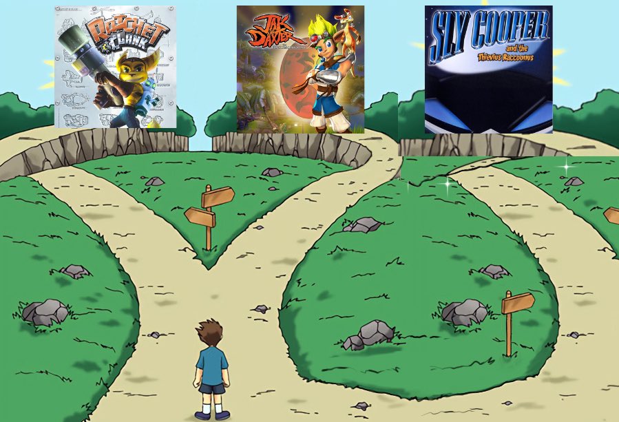 realradec's tweet image. this really was the most important decision for anyone who grew up with a ps2