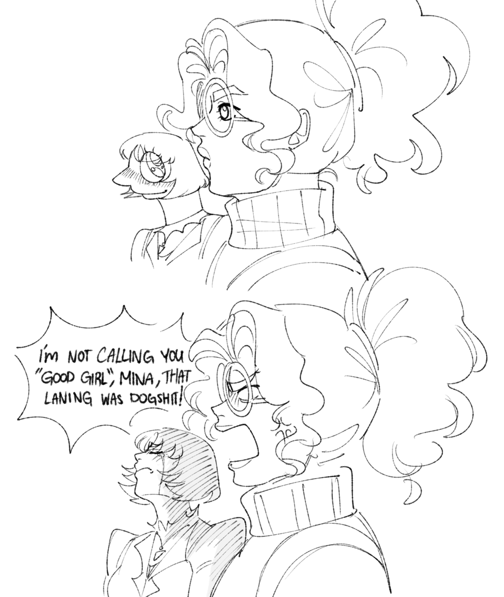 Awful yuri laning... #deadlock #deadlockfanart