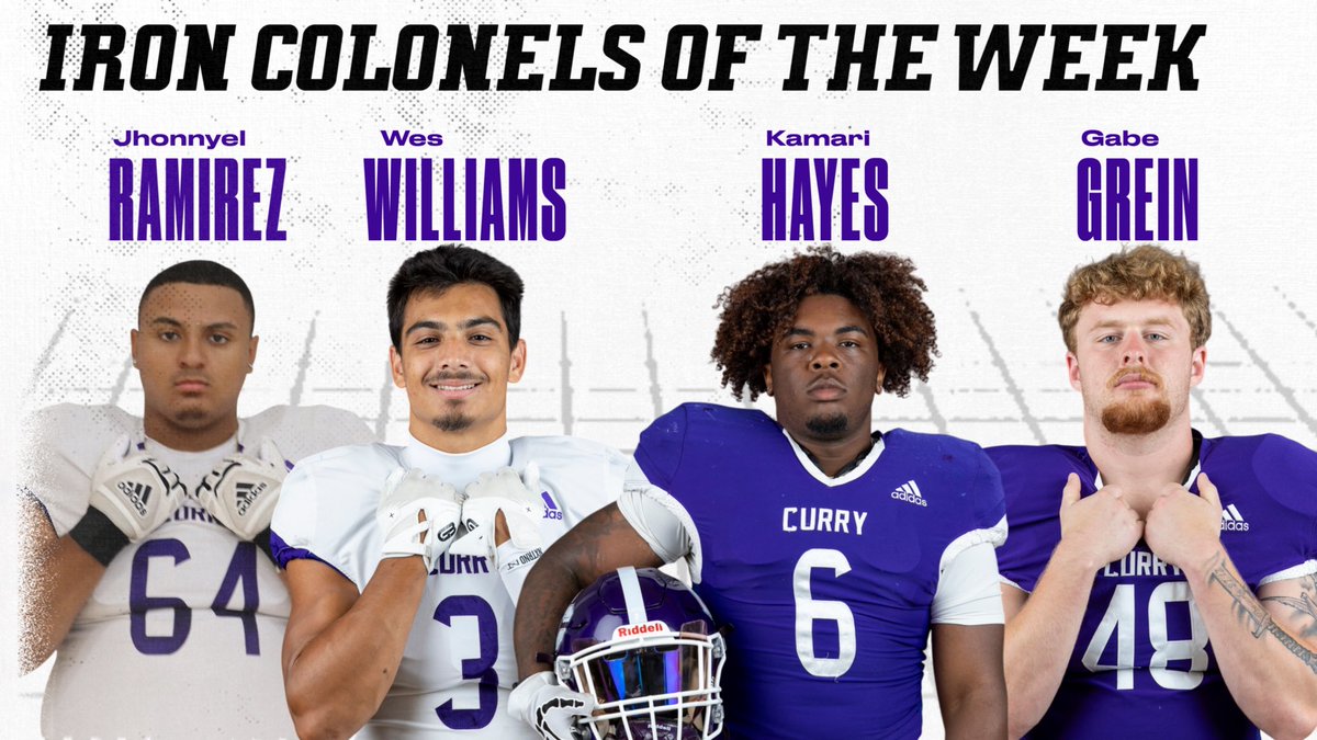 🏋️𝙄𝙍𝙊𝙉 𝘾𝙊𝙇𝙊𝙉𝙀𝙇𝙎💪

Here are our lifters of the week after our first week back on campus‼️

#PurpleREIGN☔️
