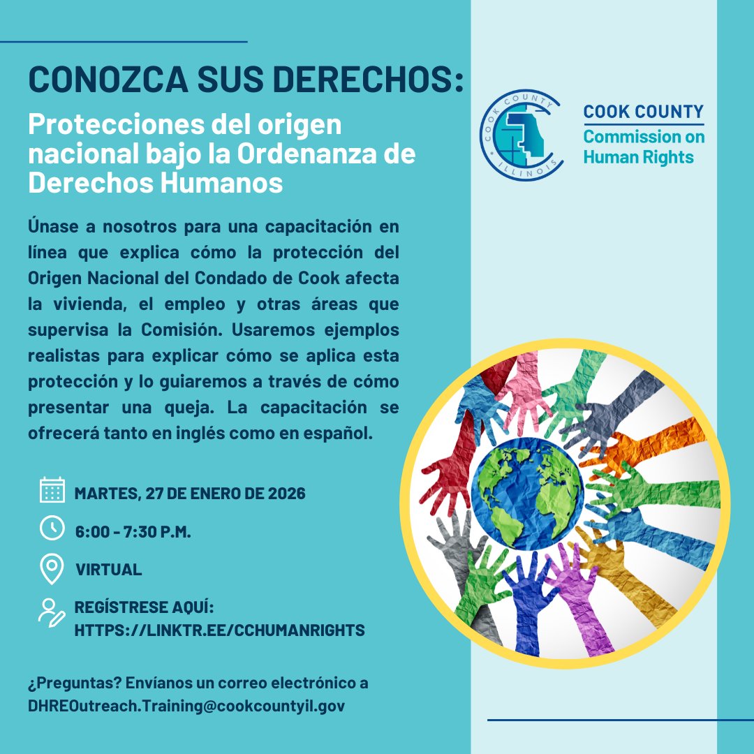 Cook County Commission on Human Rights tweet media