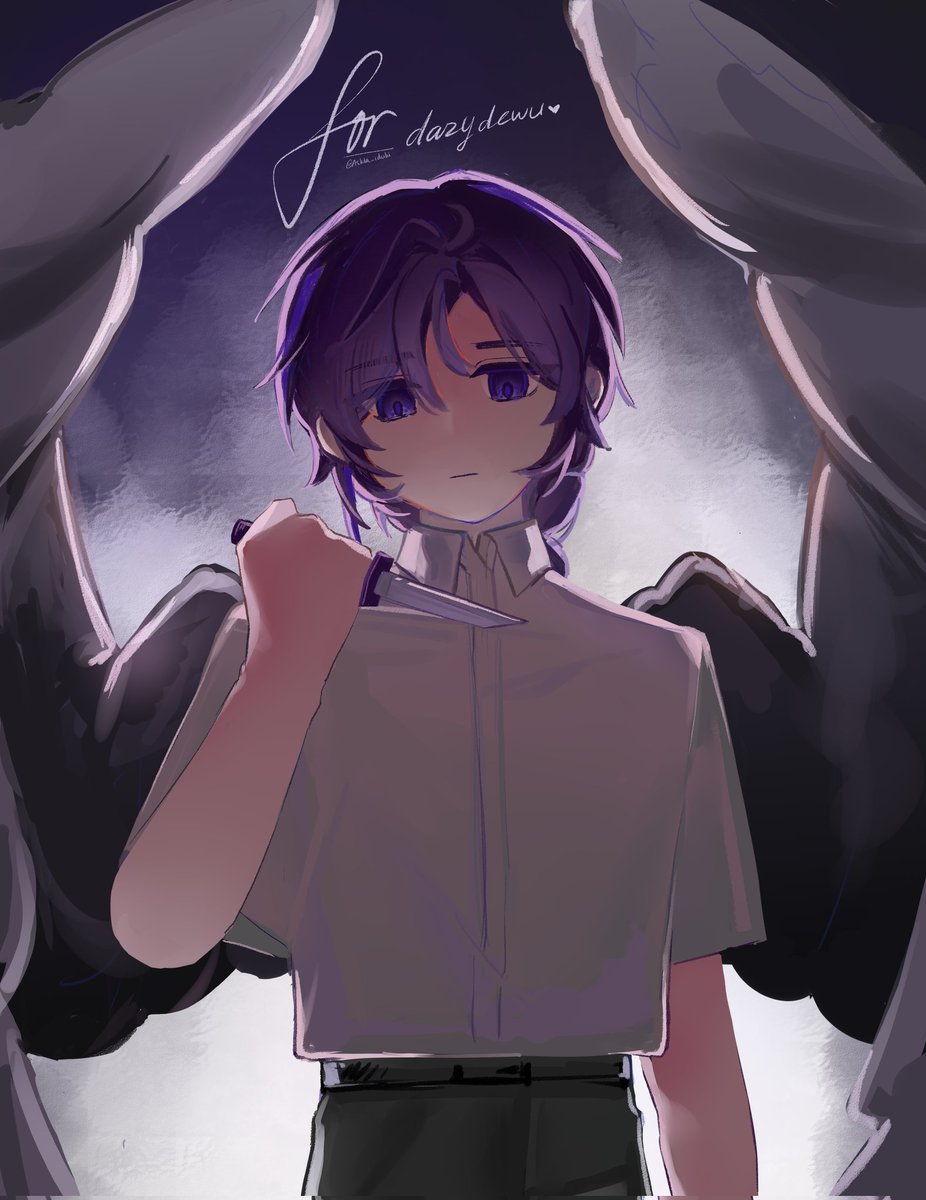 The design's from @/dazydewu on tumblr!

#alanbecker #fanart