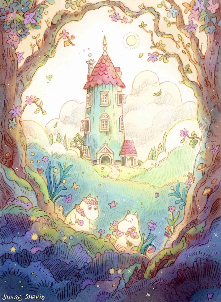 A soft day in Moominvalley 🍃🌸
