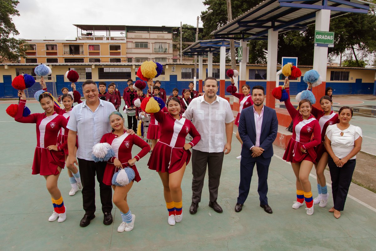 En la U.E. Fiscal José María Egas, el gobernador del Guayas  <a href="/josearevaloec/">José Arévalo</a> reafirma, con la campaña #JuventudQueInspira, el compromiso del Estado con las nuevas generaciones.
Educación, ciencia, deporte y tecnología como bases del Nuevo Ecuador.
#ElNuevoEcuadorConstruye