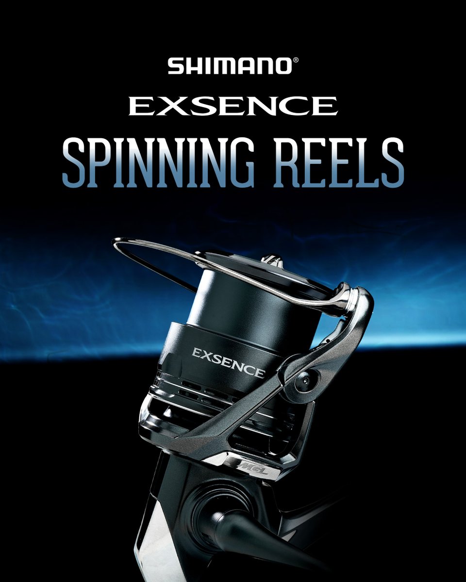 TackleWarehouse's tweet image. Experience Exsence 👉 bit.ly/4bkbYjs

Designed for precision finesse and smooth power, the #Shimano Exsence Spinning Reel features an ultra-responsive MGL rotor for effortless retrieves and a Rapid Fire Drag system for precise control during the fight. The Exsence