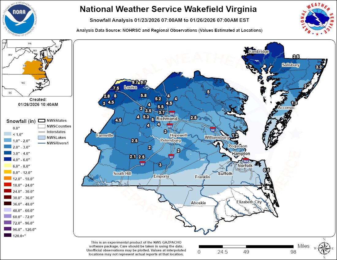 NWS Wakefield tweet media