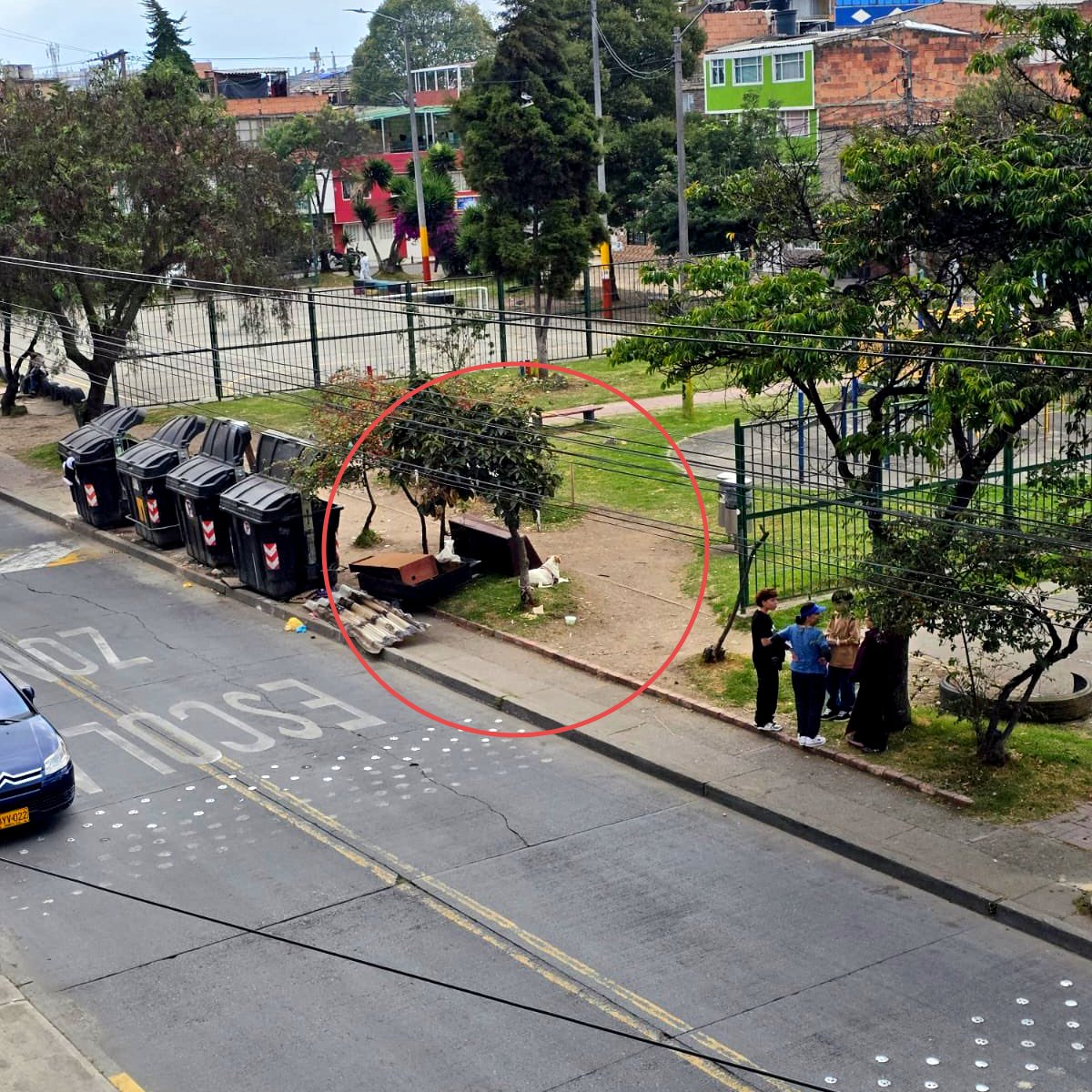 PlataformaALTO's tweet image. Ayuda urgente @Alcaldiakennedy.   Reportan caso de abandono de una perrita que tuvo crías y que fue amarrada por desalmados al lado de contenedores de basura en Kennedy, Bogotá, donde permanece en malas condiciones desde el sábado  🆘

La comunidad informa que se han comunicado a…