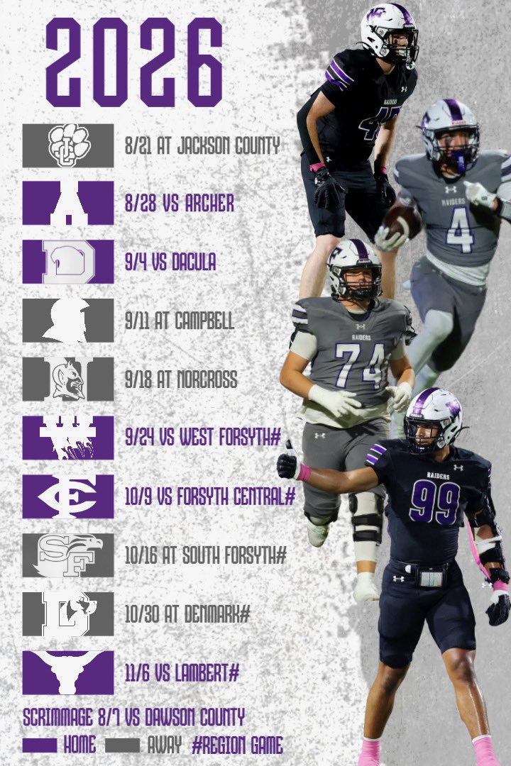 NorthForsythFootball tweet media