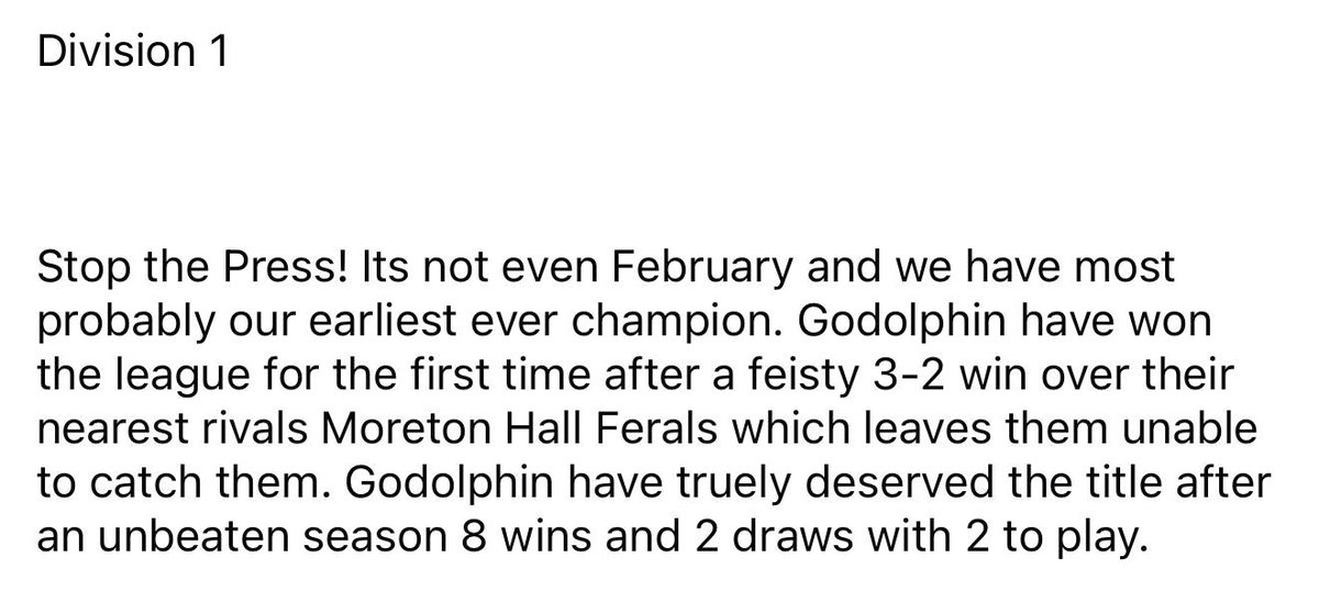 Godolphin FC tweet media