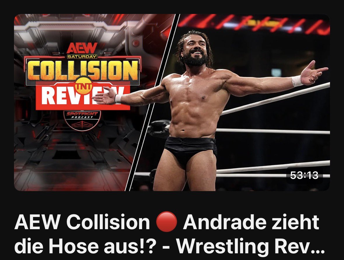 SpotfightDE's tweet image. In den letzten Tagen gab es für unsere Supporter EINIGES an Extracontent!🔥

⚪️ Review zu #SNME

⚪️ Review zu #WWEUnreal 

⚪️ Review zu #AEWCollision 

⚪️ Der Mania Monday zu WrestleMania 3

⚪️ Das Re-Live vom Stammtisch

Danke an ALLE Supporter, die uns unterstützen!🫶🏼