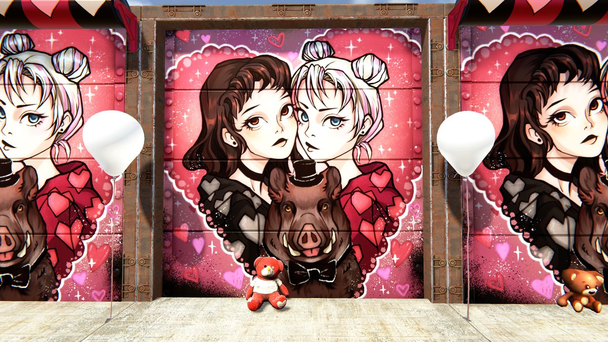 JopkaWorkshop's tweet photo. Boar Romance Garage Door for @playrust 
#LoveHurts2026

Link: https://t.co/9JFypkPzVU

#Rust #rustworkshop #skins #rustskins
@gerrmanman @HedgesnVideos @FcpnchStds https://t.co/ysjvgky6bL