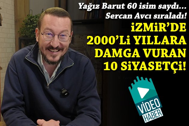 gercekizmircom's tweet photo. Yağız Barut saydı, Sercan Avcı sıraladı: İzmir'de 2000'li yıllara damga vuran siyasetçiler!
https://t.co/SLt4pBoB83 https://t.co/y1YPUIEsEX