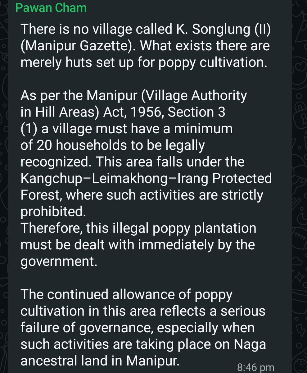 TomKei19's tweet photo. @AimolThangboi_ @ndtv Yes there were poppies Aimol Sakthu u too ve become Kuki habitual liars 🖕😂😆 And there is no village called K Songlung it's a fabricated name, given by Kukis Narco terror 😱😂🤣 https://t.co/bhRBhmwfm1