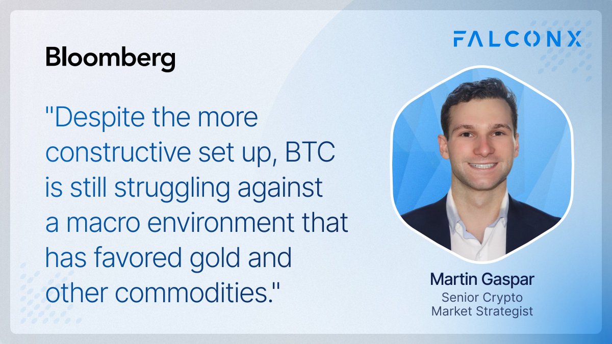 While Bitcoin stages a recovery, the macro environment tells a different  story. Our Senior Crypto Market Strategist @martin_gaspar1 shares his take  with Bloomberg @business. Read here: https://t.co/Mr5BDuIUnK