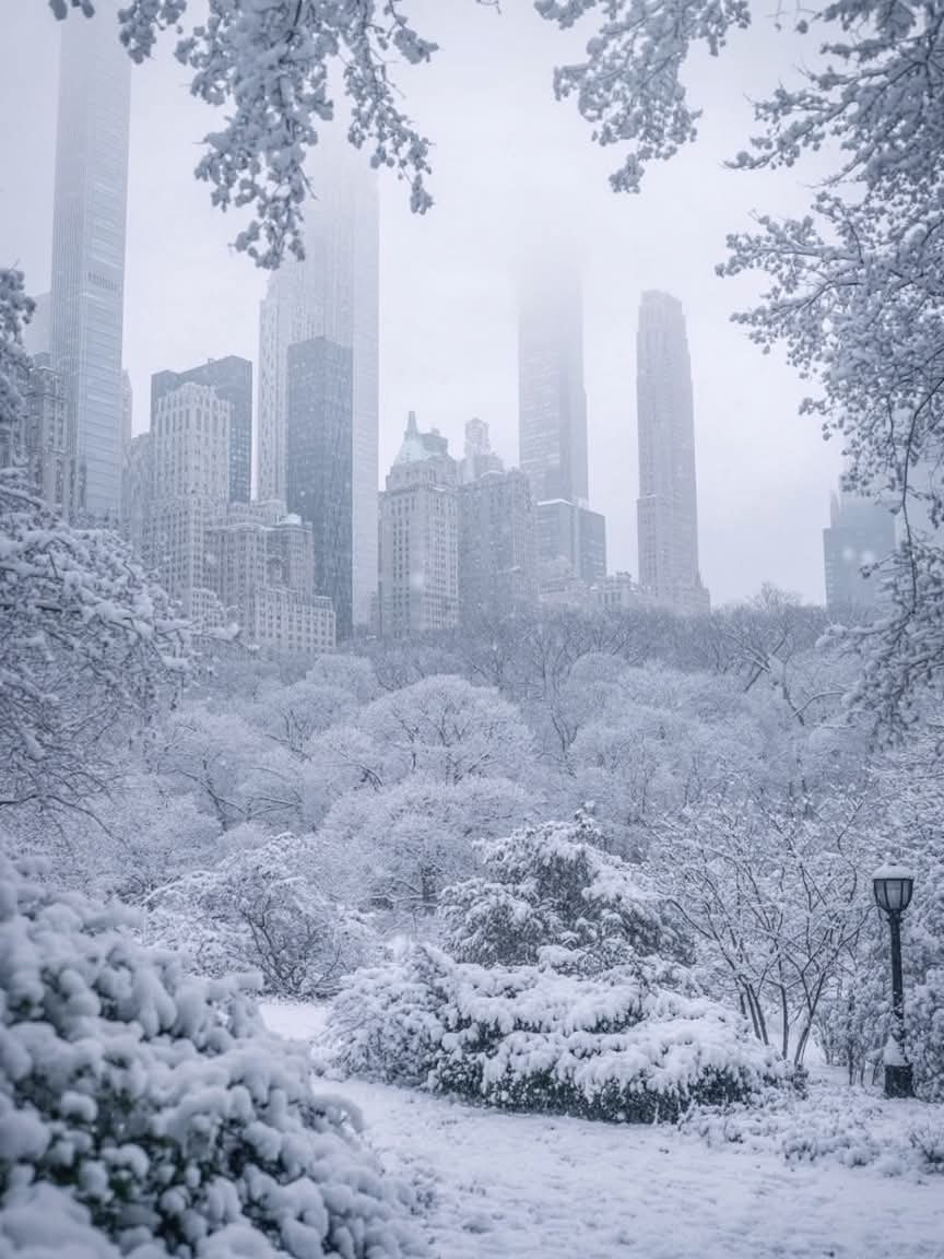 earthcurated's tweet image. New York ❄️