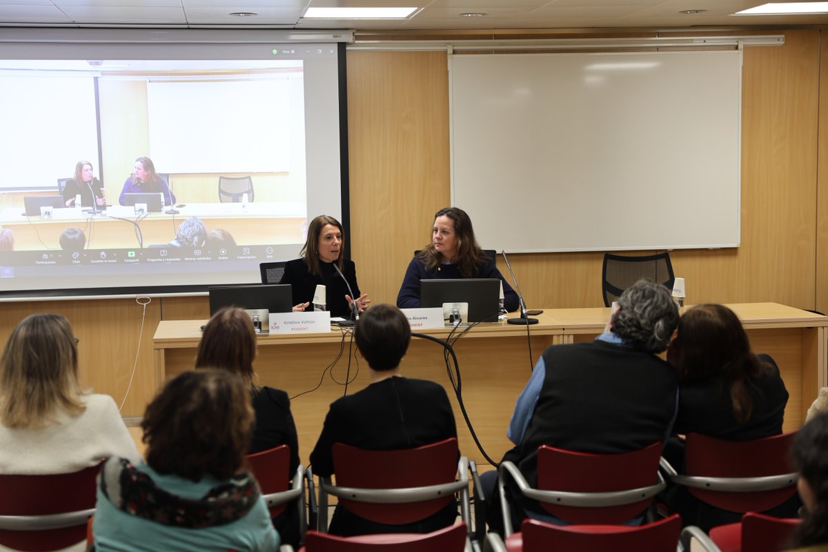 🔵 Acollim la Jornada del Dia Internacional de l'Advocacia en Risc 2026, posant el focus als EUA, amb <a href="/crivallejo/">Cristina Vallejo</a>, degana de l'ICAB; <a href="/ciordiab/">Berta Álvarez Ciordia</a>, coordinadora <a href="/AbogaciayDDHH/">Fundación Abogacía y DDHH</a>; i <a href="/DingkayMusni/">Czarina Musni</a>, advocada defensora dels Drets Humans.