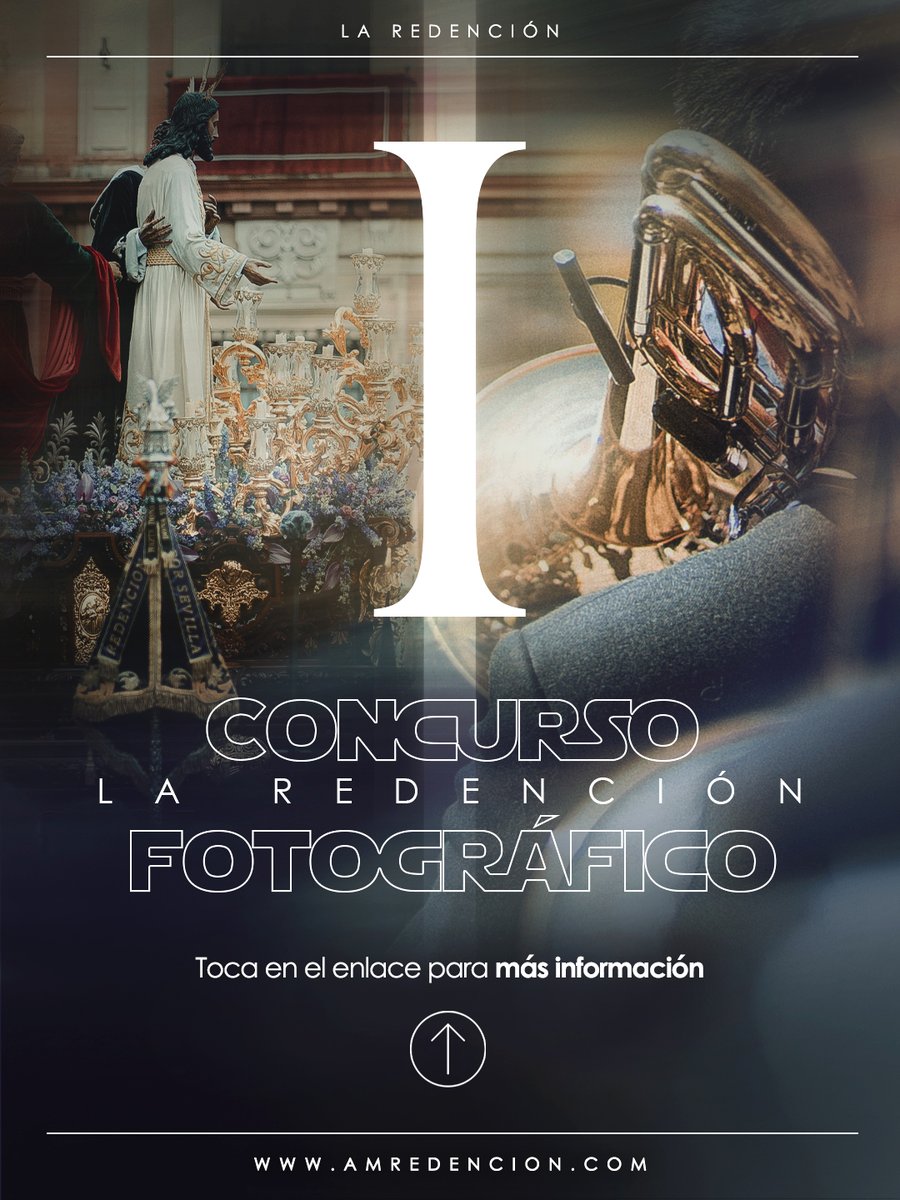 Por vez primera y desde la Redención, organizamos un concurso fotográfico para ilustrar la próxima Semana Santa de 2026.

🗓️ Desde hoy hasta el 16 de febrero, podréis participar en él.

📲 Consulta las bases para participar ⏬
amredencion.com/concurso-de-fo…