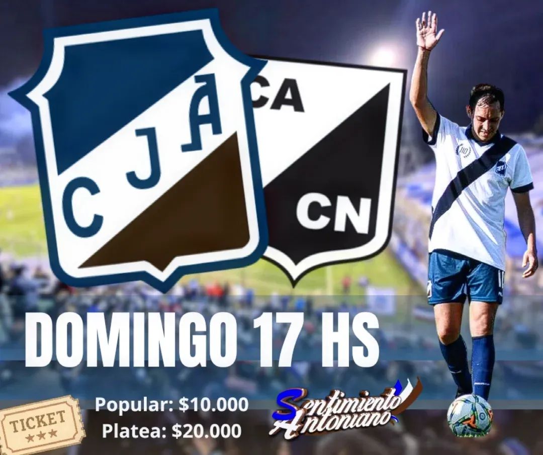 SE VIENE EL SUPER SALTEÑO ⚽

El domingo 1 de Febrero se jugará el amistoso entre #JuventudAntoniana y #CentralNorte. 

🏟️ El encuentro se jugará con ambas parcialidades en el estadio Padre Ernesto Martearena.