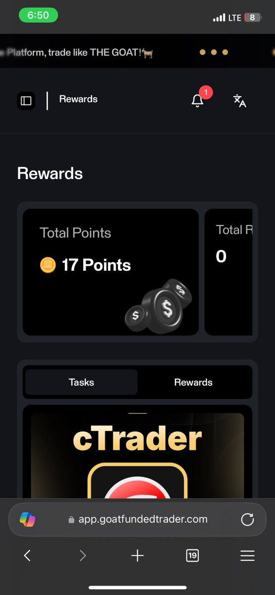 Mr_Invictus_'s tweet photo. @GoatFunded points and reward feature is my favorite feature. Thank you  @GoatFunded , @EdwardXLreal  for this feature https://t.co/v22KNjCx6G
