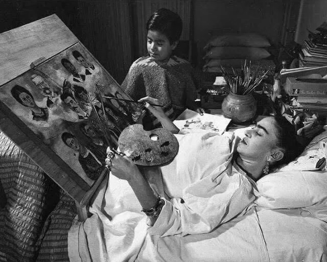 historyinmemes's tweet image. “I am not sick, I am broken. But I am happy to be alive as long as I can paint.” - Frida Kahlo, 1950.
