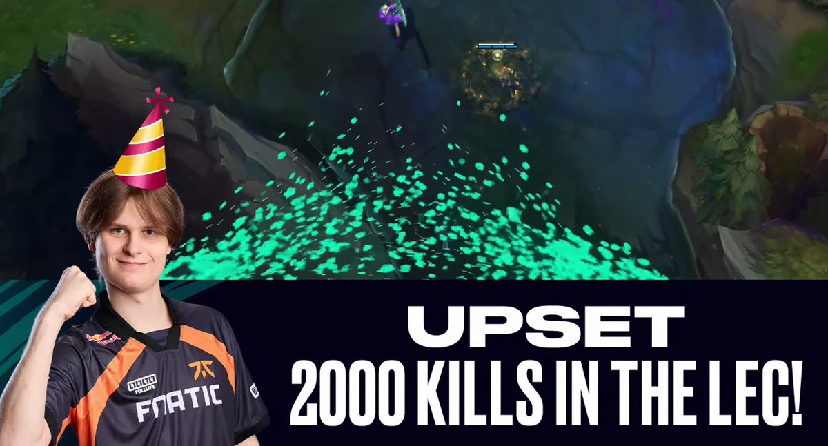 2000 #LEC KILLS FOR <a href="/LoL_Upset/">Elias Lipp</a>! 🎉