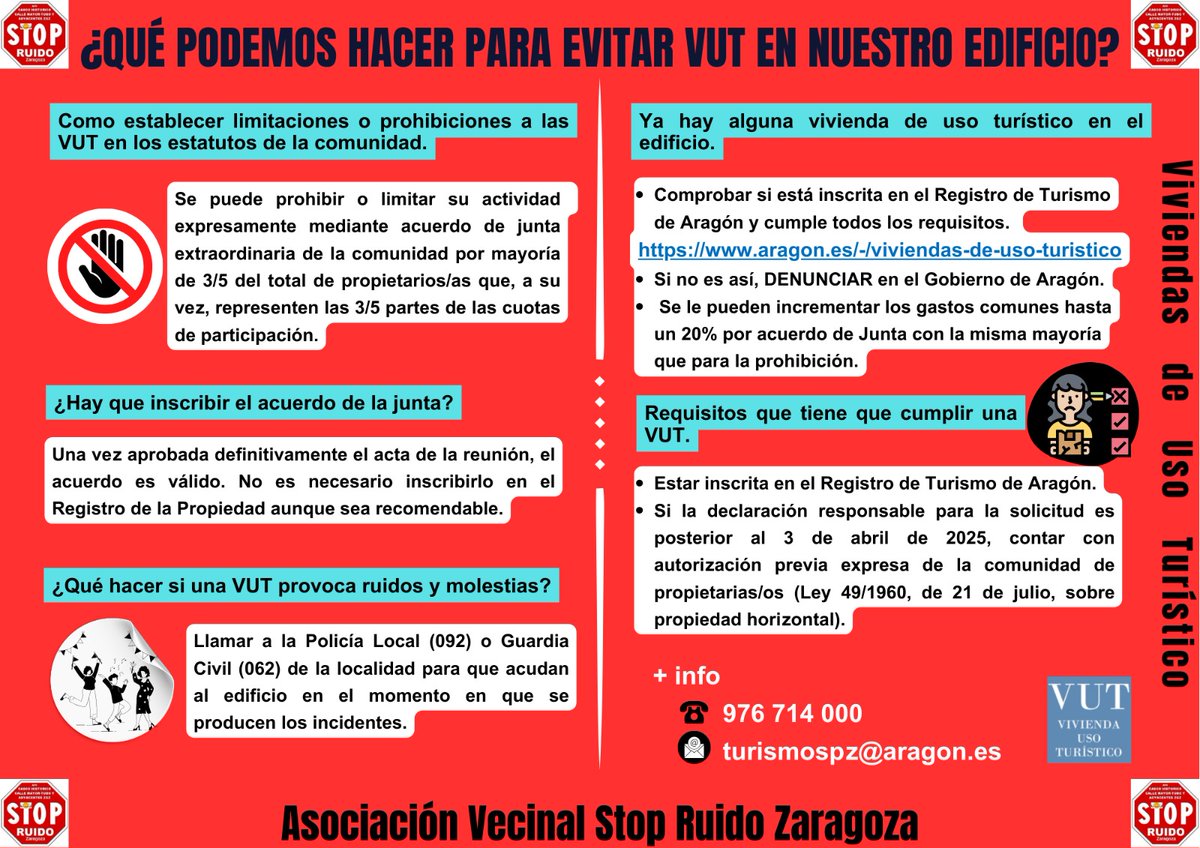 STOP Ruido Zaragoza tweet media