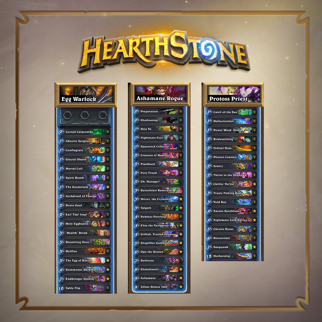 Hearthstone tweet media