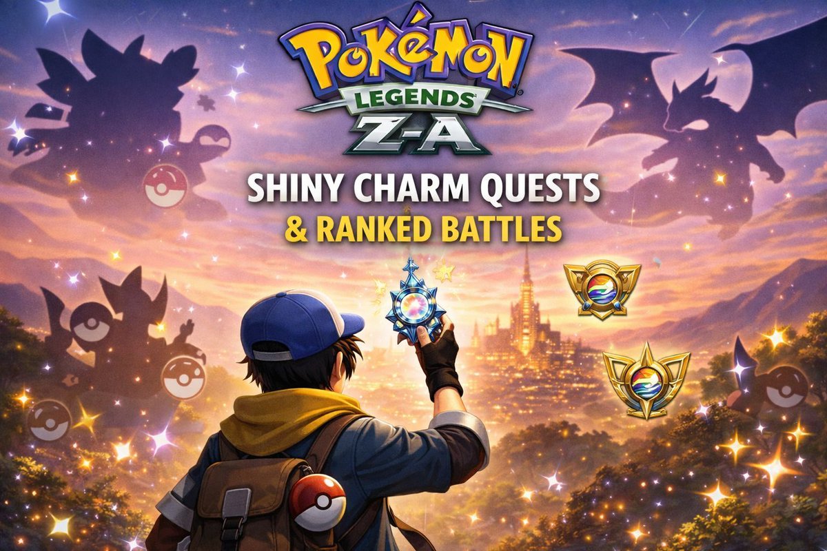 KoenInPraag's tweet image. Going live with Pokémon Legends Z-A ✨

Post-story progression tonight:
Shiny Charm quests &amp;amp; ranked battles.

🕘 21:00–23:00 CET
🕗 20:00–22:00 UK (GMT)
🕒 15:00–17:00 US ET
🕛 12:00–14:00 US PT

🎮 twitch.tv/KoenInPraag