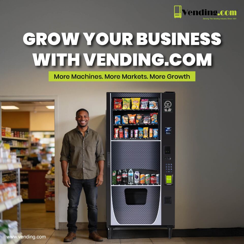 Vendingdotcom's tweet photo. Grow your vending business the smarter way. Partner with our team for made-in-USA machines that drive real growth. 
Visit us online today at https://t.co/813fk0m8j3 or give us a call at 855-929-1042 to get started.

 #VendingOperators #VendingBusiness #VendingSolutions #MadeInUSA https://t.co/fNhaRRnymQ