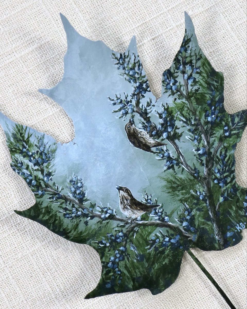 Katie 🌿 the leaf painter tweet media