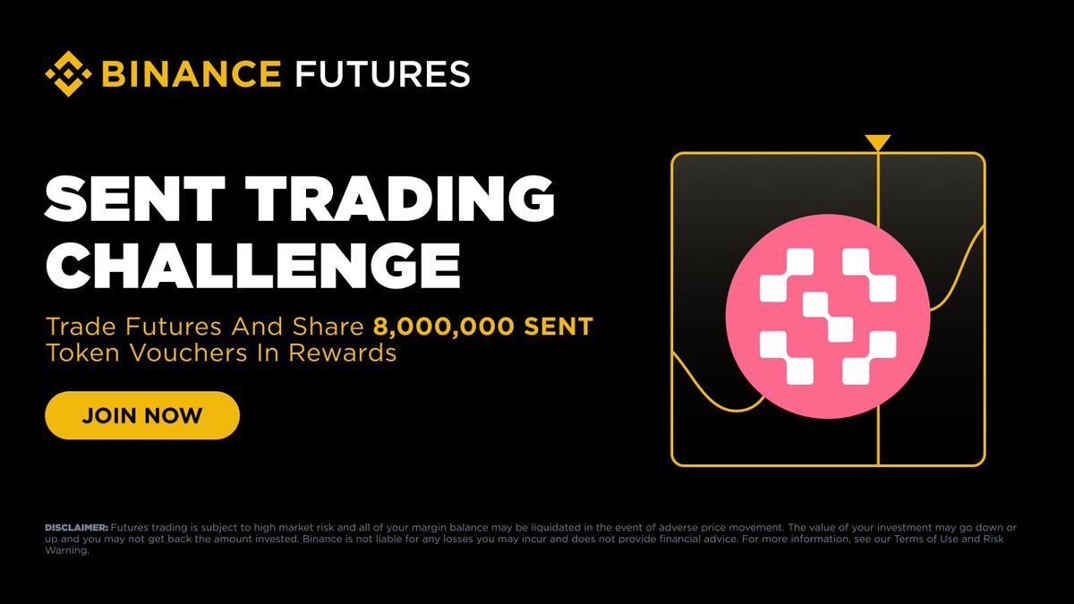 🔥Join the Futures SENT Trading Challenge! Trade SENTUSDT on Futures and  share a total prize pool of 8,000,000 SENT! How to participate: 🔸Trading  Competition: Climb the trading volume leaderboard to share 7,000,000