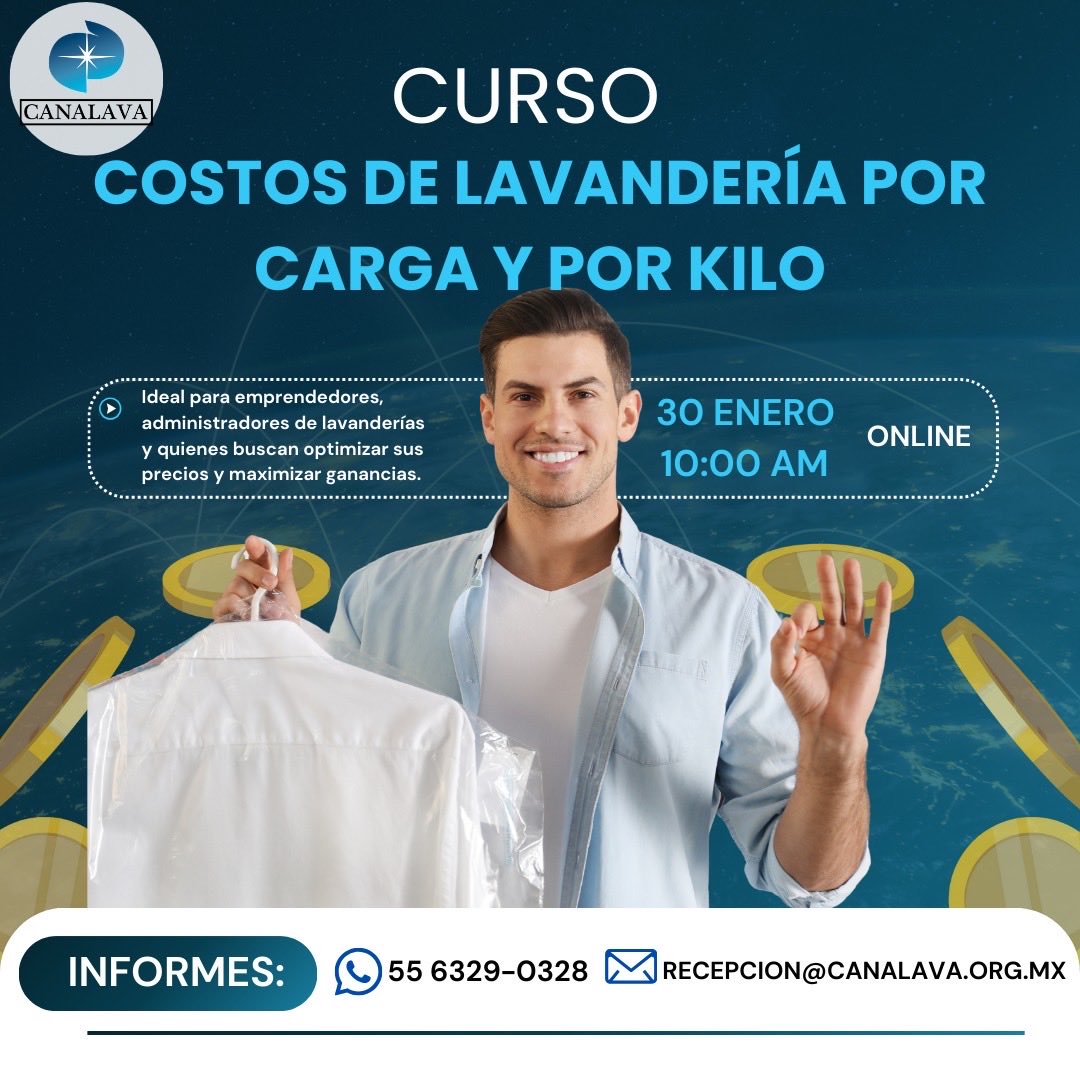 💦 ¿Tu lavandería gana lo que debería?
La mayoría no calcula bien sus costos… y pierde dinero sin notarlo 😱

📘 Curso: Costos de Lavandería por Carga y por Kilo
Aprende paso a paso a:
✔️ Calcular costos reales
✔️ Evitar pérdidas
✔️ Aumentar tus ganancias