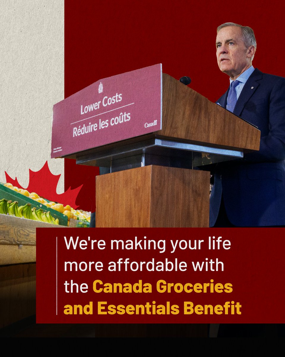 Good news for families in Surrey Newton and across Canada: the GST credit is being boosted with the new Canada Groceries and Essentials Benefit. With rising grocery costs, this will provide meaningful support to over 12 million Canadians.