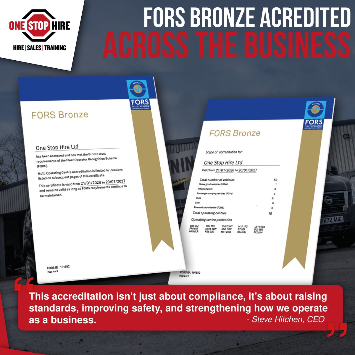 One Stop Hire tweet media