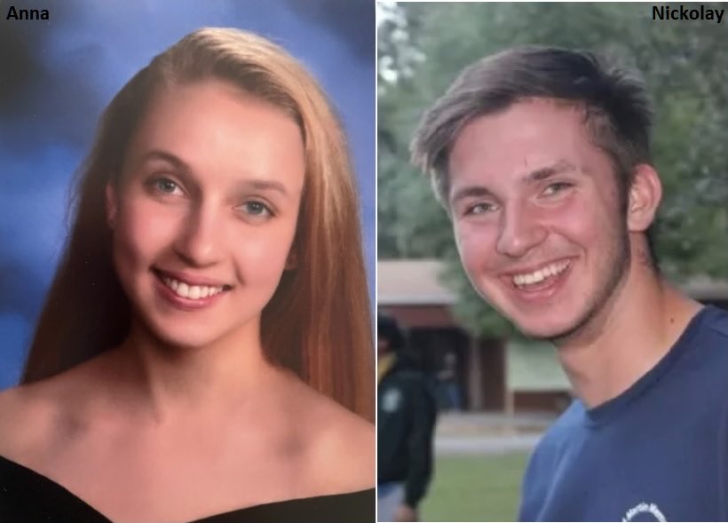 alyssamariiee11's tweet photo. This is Anya Varfolomeev and Nikolay Osokin. 

They were killed by an illegal immigrant when he crashed into them drunk, high on drugs, driving 100mph. 

They were only 19 years old. 

Their lives mattered. https://t.co/nUDuafYaJQ