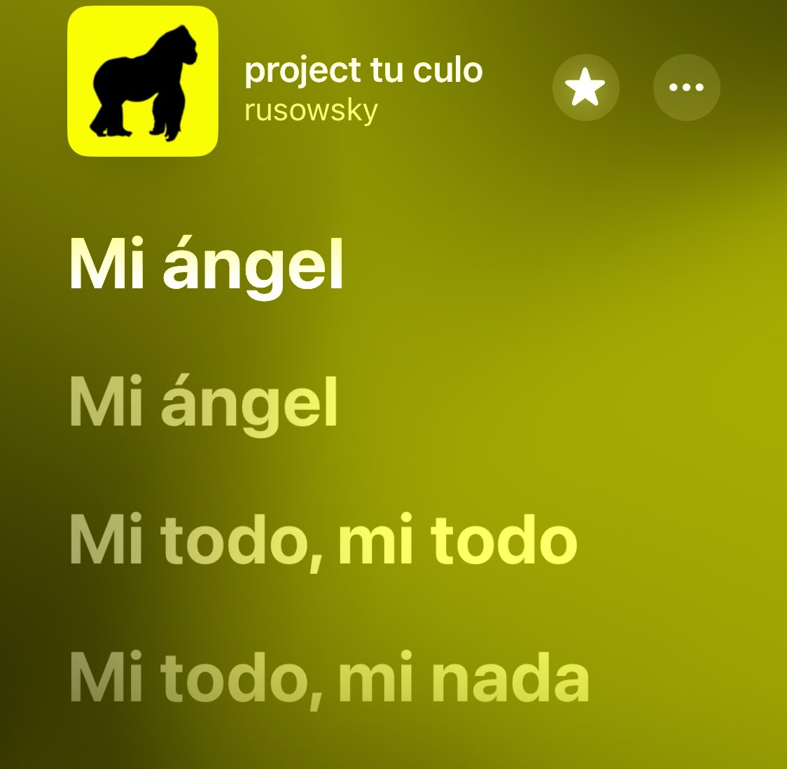Pensé que era mi ángel