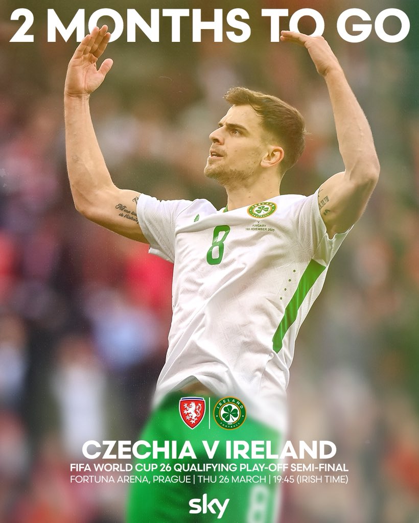 Two months to go 🇮🇪