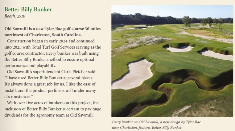 Billy_Bunker's tweet photo. Thrilled to feature our installation at Old Sawmill in @gcamagazine this month! @TylerRaeDesign , @TotalTurfGS , and their teams have done a tremendous job on this project!

#BetterBillyBunker #BBB https://t.co/9Zh6KhN5up