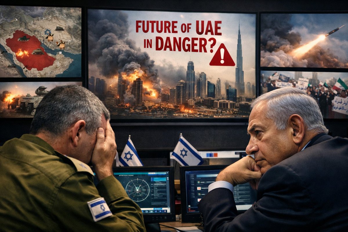 #إسرائيل تجاهر على نطاق واسع بمخاوفها من الضربات الموجِعة التي وجّهتها المملكة العربية السعودية لدويلة المؤامرات خلال الأيام الماضية.
تل أبيب تنظر إلى الإمارات باعتبارها «إسرائيل الصغرى» والربيب الأوفى لها في المنطقة.
«الإعلام الإسرائيلي»:
السعودية تحاول تدمير مشاريع الإمارات،