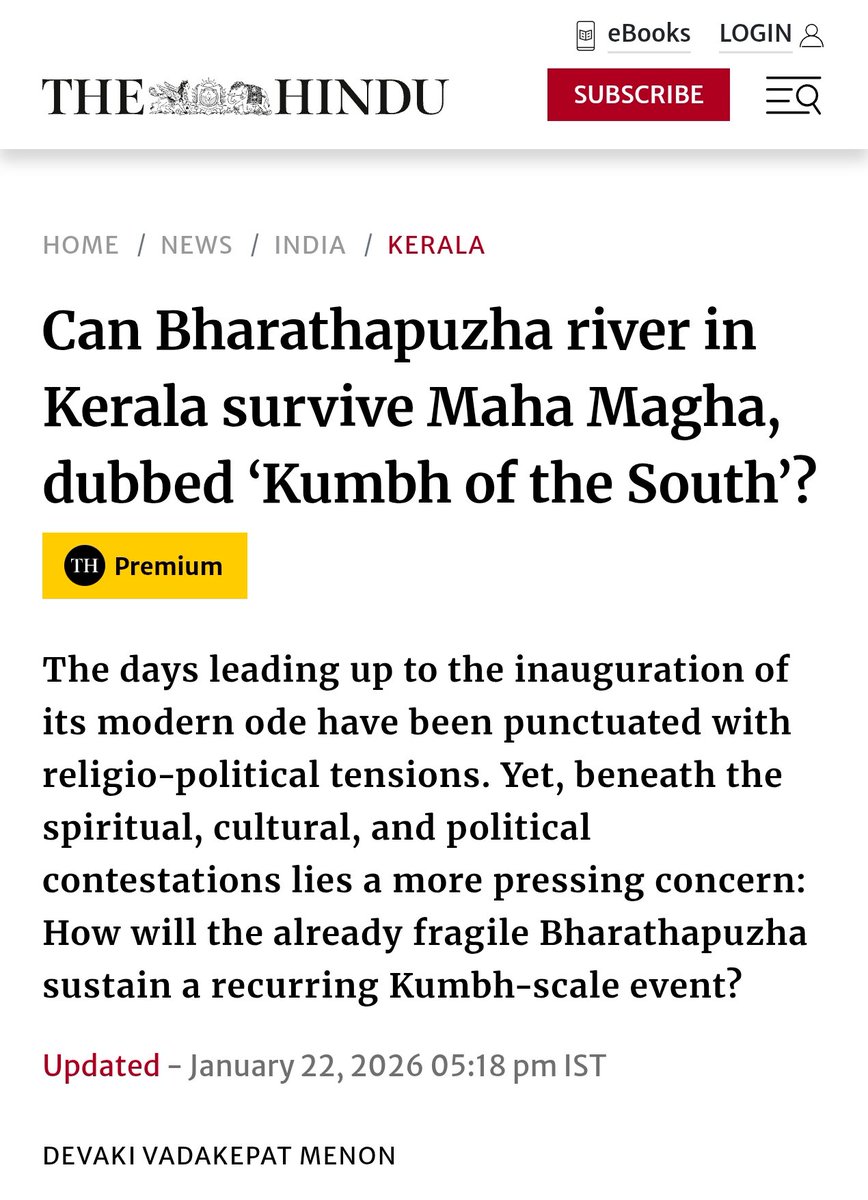 prashantmtpli's tweet photo. As usual, subtle anti Sanatana content wrapped in environmental concern. 
@jsaideepak @palkisu @JaipurDialogues https://t.co/BIk0VjJSJ3