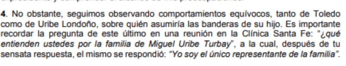 JANDR3S__'s tweet image. La carta de José Félix Lafaurie revela, sin pudor, que en la Clínica Santa Fe se llevaban a cabo reuniones para hablar de las candidaturas políticas del uribismo.

Todo esto ocurría mientras, en una de las habitaciones de esa clínica, Miguel Uribe Turbay luchaba por su vida.