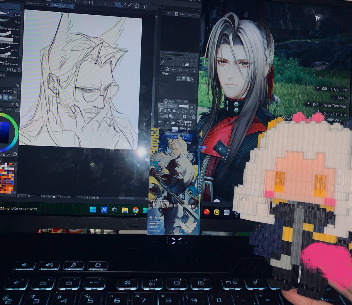 Gramps very proud of his grandson