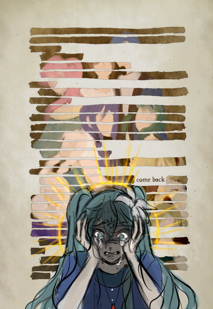 ryllen_art's tweet image. [ Blessed Messiah and the Tower of AI ] 
祝福のメシアとアイの塔  ✍️