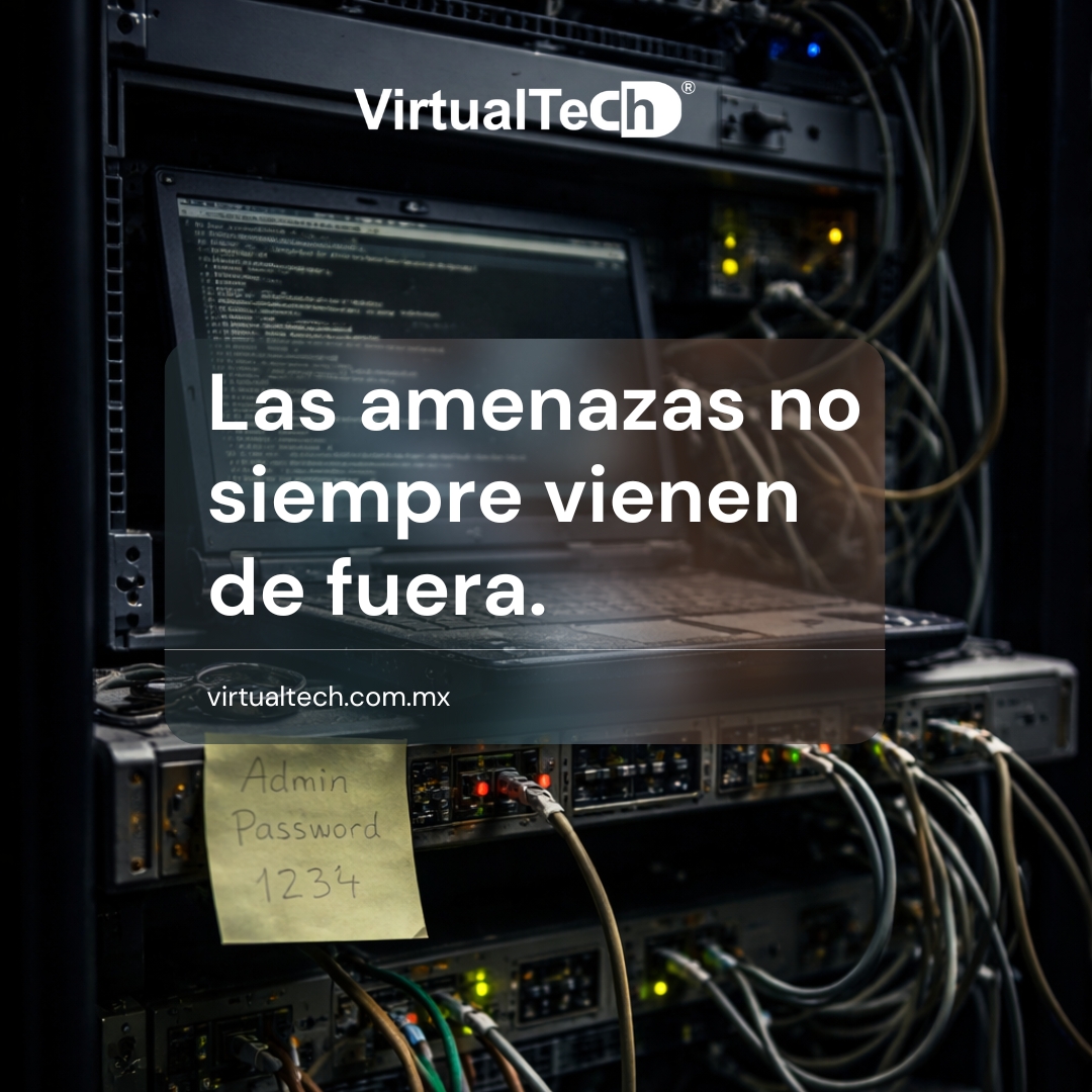 Virtual_Tech's tweet photo. Configuraciones olvidadas y accesos heredados siguen siendo una de las principales causas de incidentes de seguridad.
Un diagnóstico adecuado te ayuda a identificar estos riesgos antes de que se conviertan en un problema real.

📲 Agenda tu evaluación hoy:
https://t.co/6TkBFvwQaU https://t.co/gCJWTkPVyf