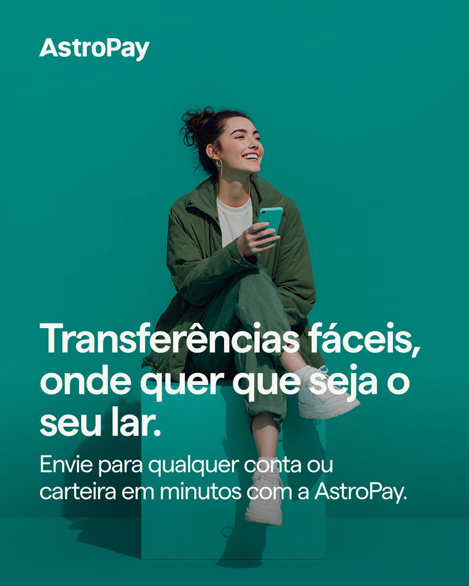 AstroPay_Pro's tweet photo. Transferiu. Caiu. Resolveu. Envie pra qualquer conta ou carteira em minutos com praticidade e segurança. 💸📲 https://t.co/4kGikMUOZ8