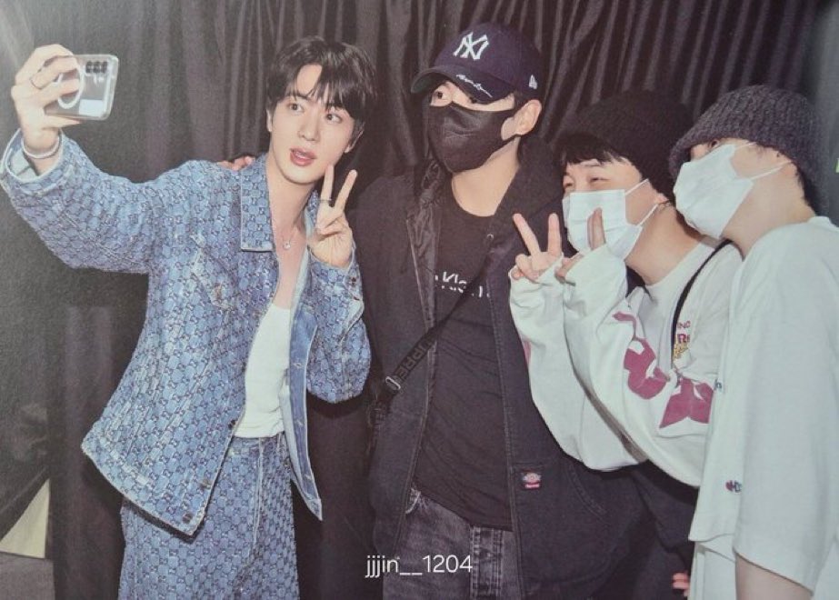 when i catch u seokjin….. DROP THAT SELCA