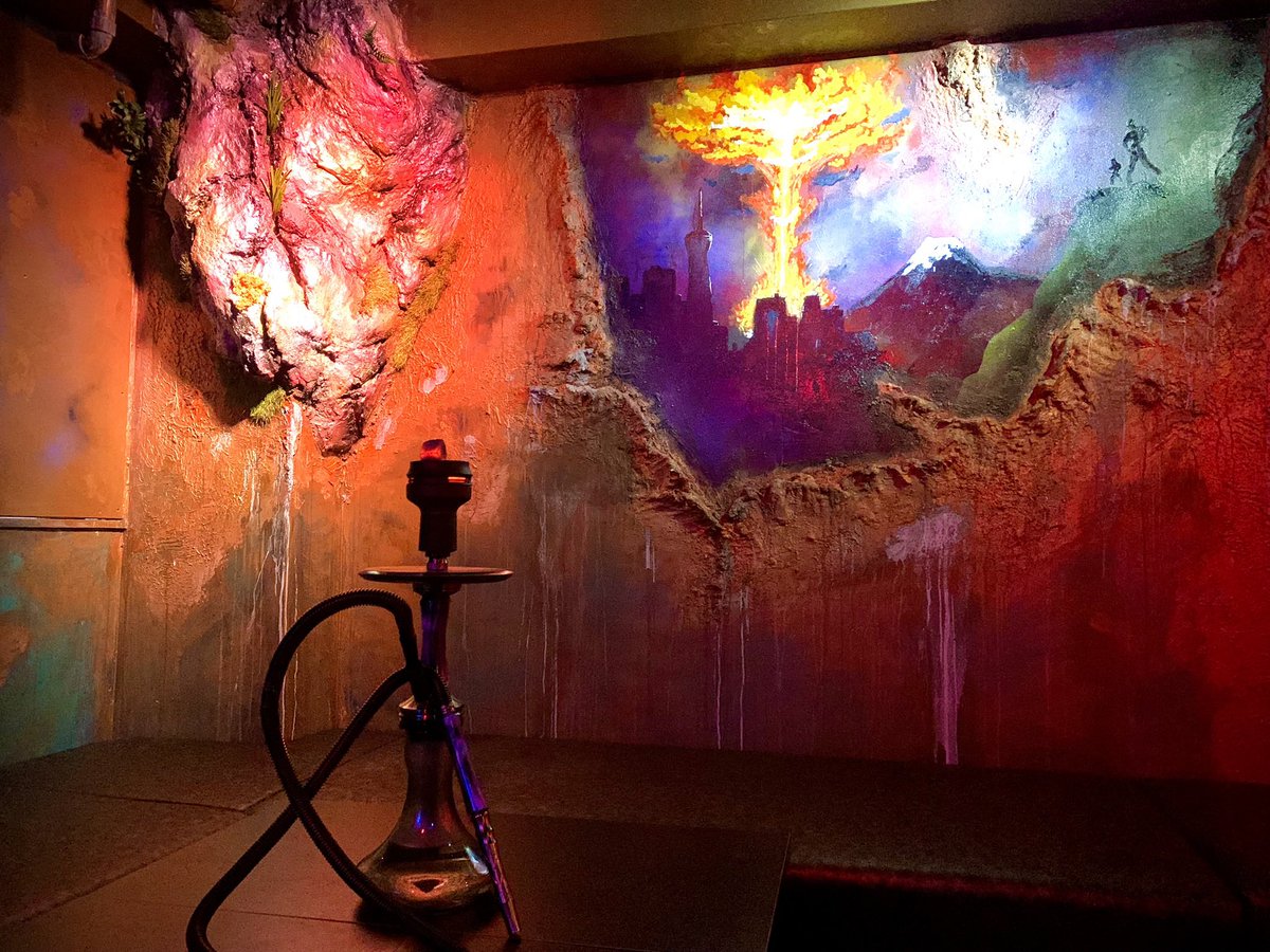 WORLDEND_akb's tweet photo. You're in Tokyo to experience something new? Looking for a good shisha in Tokyo?
We provide one of the best!
We are "World End" shisha bar in Akihabara Tokyo.
#hookah #shisha #hookahbar #darkleaf #sightseeing #maidcafe #水烟 #물담배 #hookah #narguile #narguilé #наргиле https://t.co/PXUxRNTHTo