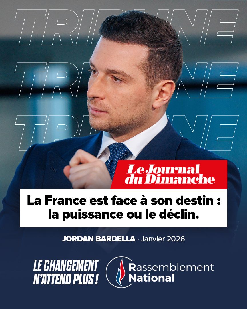 🔵 La puissance ou le déclin : face aux bouleversements mondiaux la France doit retrouver sa souveraineté pour défendre ses intérêts !

Sans maîtrise de ses frontières, de son économie, de son énergie et de sa diplomatie, la France s’expose à la dépendance et à l’effacement.

▶️